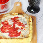 wytrawna tarta z gorgonzolą i pomidorami - przepis