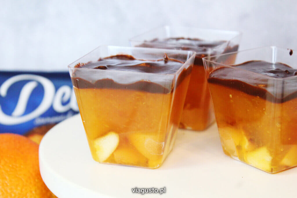 Deser Pomarańczowa Delicja 602 Deser pomarańczowa Delicja - przepis