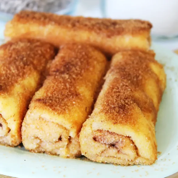 Krokiety z twarogiem na słodko